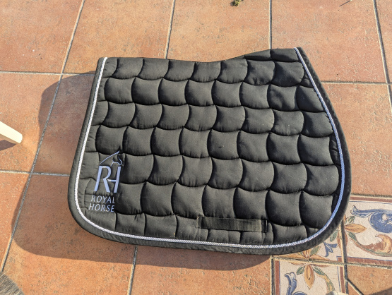 Tapis de selle Royal Horse noir (cheval) occasion