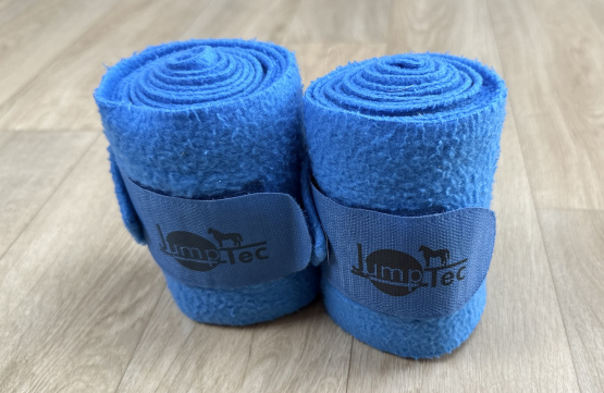 Bandes de polo Jumptec bleu *2 (poney) occasion Bandes de polo Jumptec bleu *2 (poney) occasion