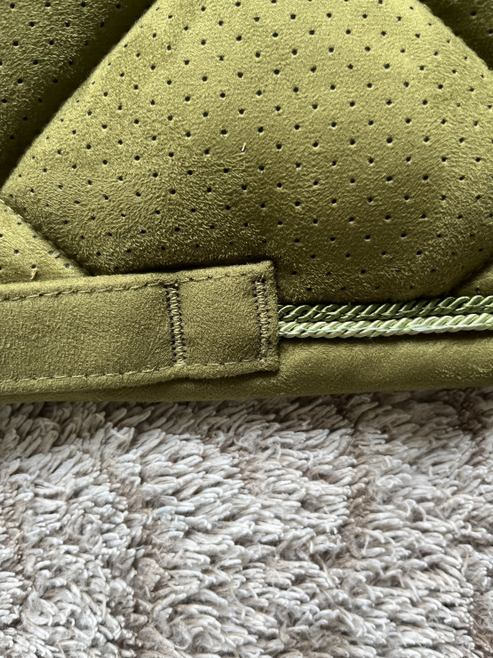 Tapis de selle Lamicell velours vert (neuf) occasion