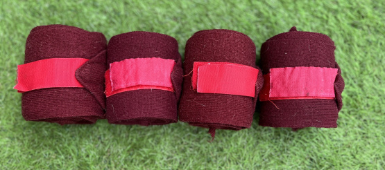Bandes de repos rouge *4 (cheval) occasion
