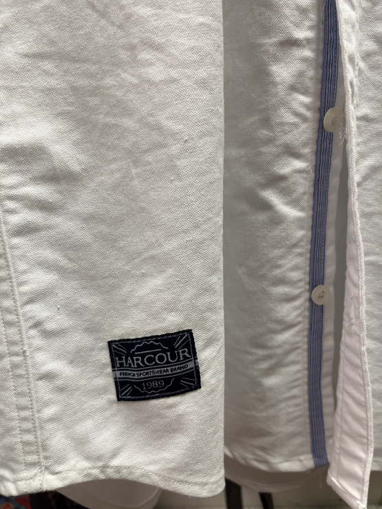 Chemise concours Harcour blanc (S) neuf occasion
