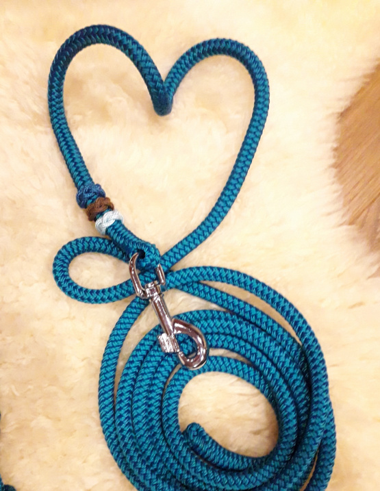 Licol éthologique & longe 3 m (pur sang) neuf occasion Licol éthologique & longe 3 m (pur sang) neuf occasion