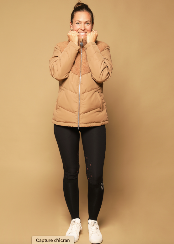 Doudoune Gem namaste camel XXS neuf neuf a vendre