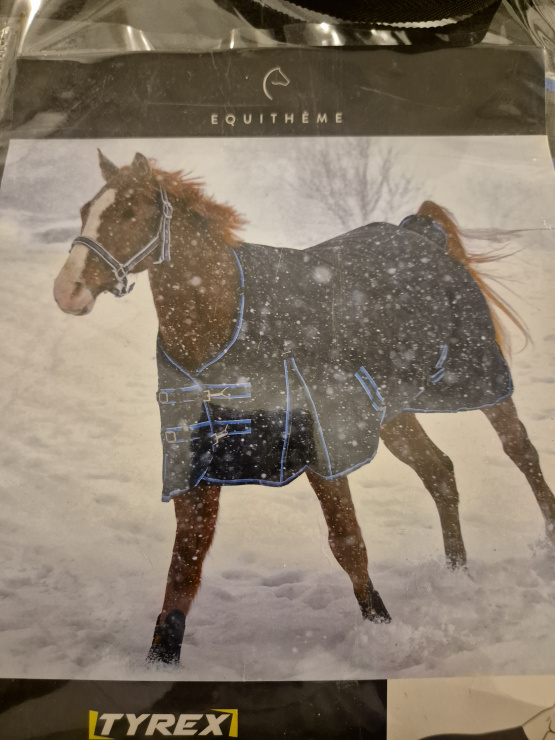 Couverture Equitheme Tyrex 1200D 145 cm (neuf) occasion