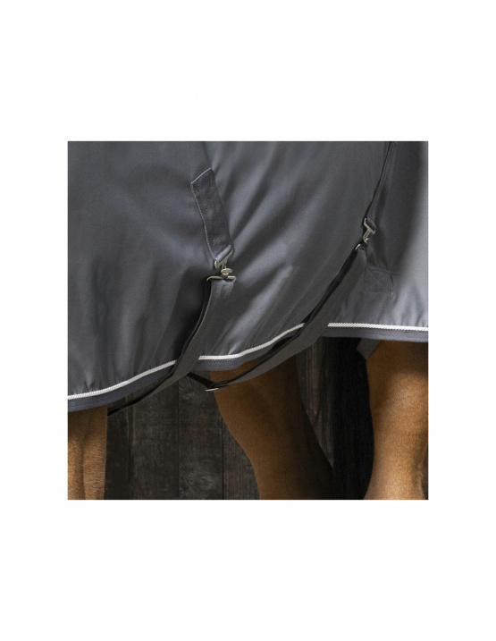 Couverture Equithème chic noir 125 cm (neuf) occasion