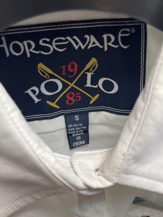 Chemise concours Horseware blanc (S) neuf occasion