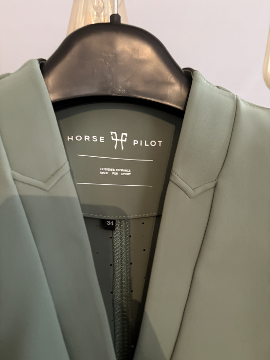 Veste concours Horse Pilot smooth green (34) occasion