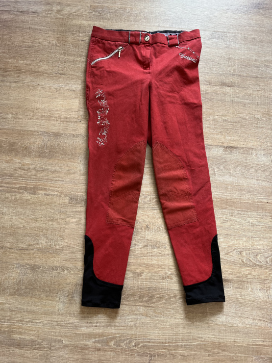 Pantalon équitation Tattini rouge (38) occasion