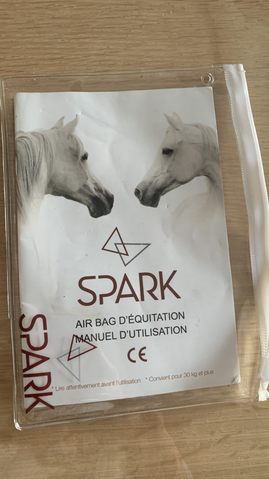 Gilet airbag cavalier Spark M2 (XXS) occasion
