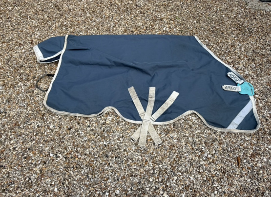 Couverture Amigo Turnout Eco Bravo 12 Plus 0g bleu 125 cm occasion