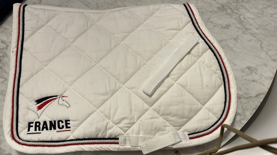 Tapis de selle Lami-Cell blanc (cob) occasion