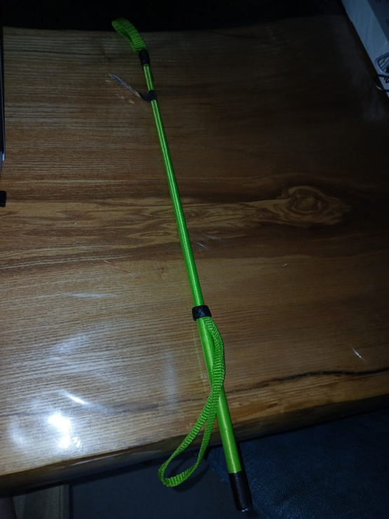 Cravache Whip & Go 53 cm vert (neuf) occasion