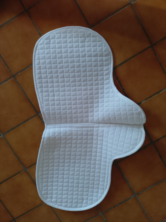 Tapis de selle PFIFF blanc (cheval) neuf occasion