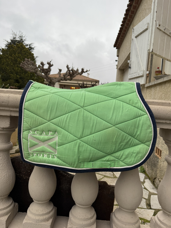 Tapis de selle Scapa Sports vert occasion