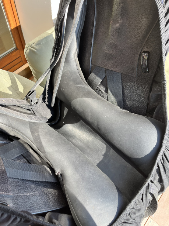 Selle dressage Sellerie Baude 17 pouces (2024) occasion