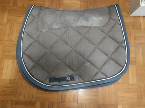 Tapis de selle Fouganza marron occasion