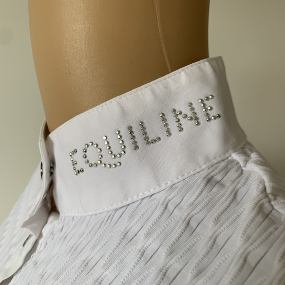 Polo Concours Equiline blanc (S) occasion