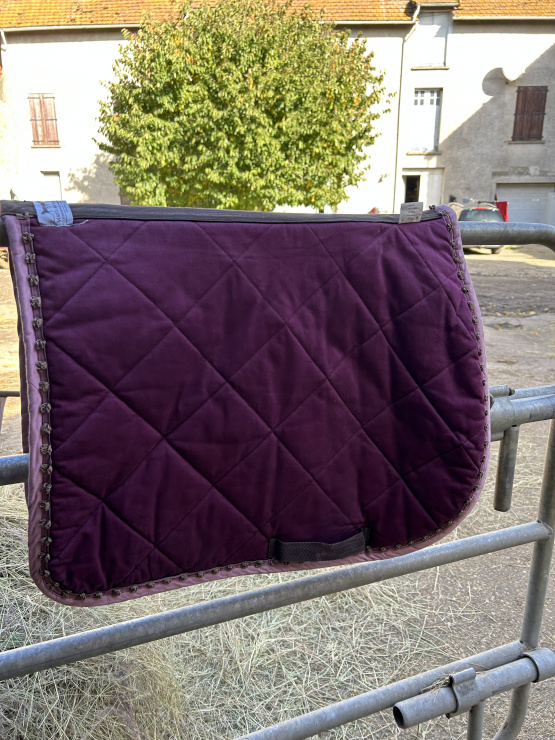 Tapis de selle Marta Morgan prune (cheval) occasion