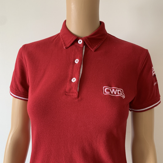 Polo CWD rouge (S) occasion