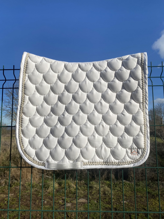 Tapis de selle TdeT blanc (neuf) occasion
