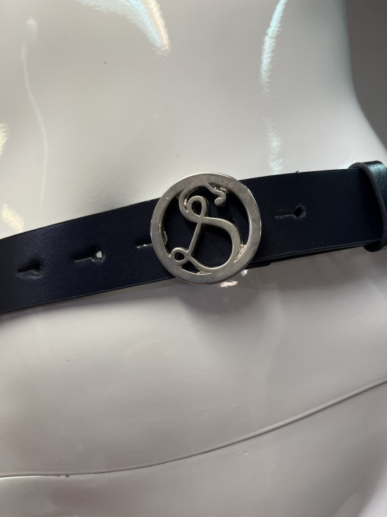 Ceinture Le Sabotier 80 cm bleu marine occasion