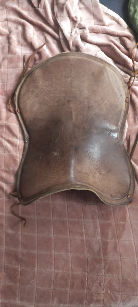 Assise en cuir pour selle western occasion