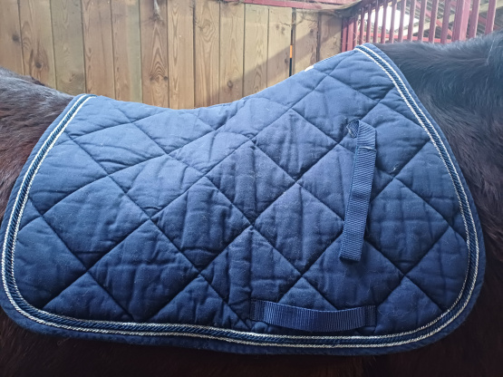 Tapis de selle Animarine bleu (cheval) occasion