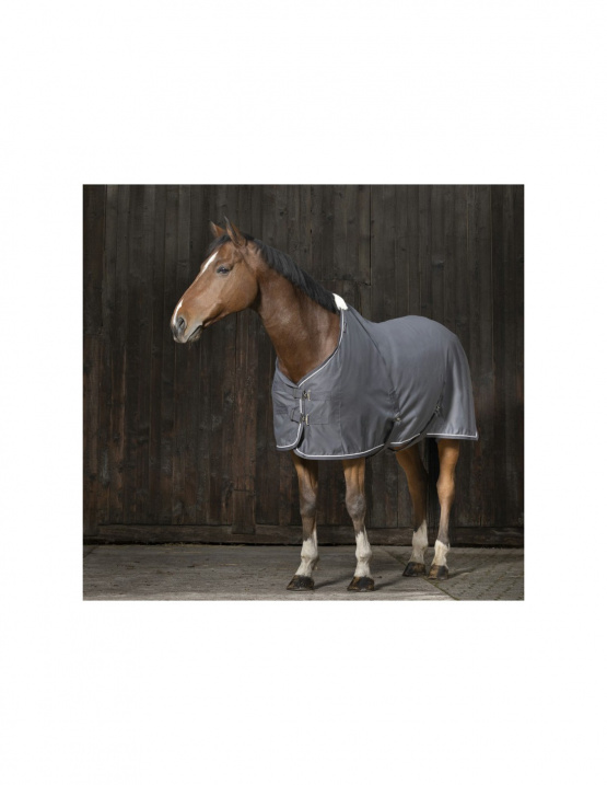 Couverture Equithème chic noir 125 cm (neuf) occasion