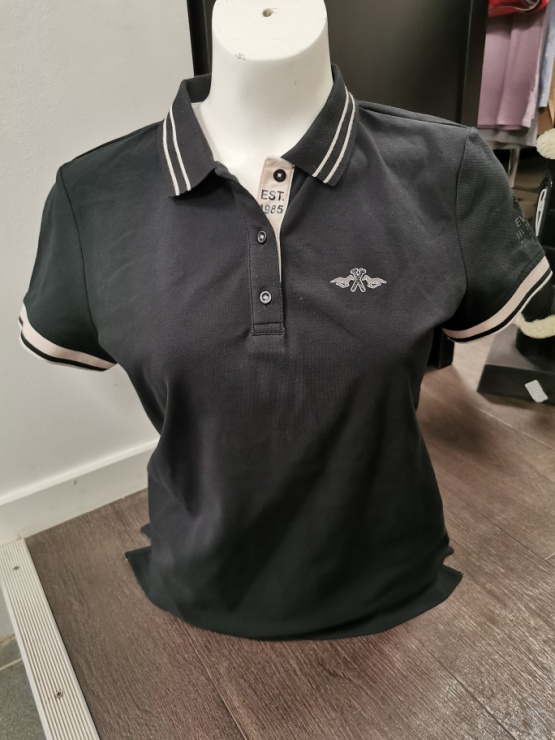 Polo HV Polo noir (M) neuf occasion