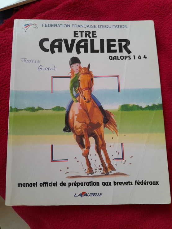 Manuel Lavauzelle Être cavalier galop 1 à 4 occasion