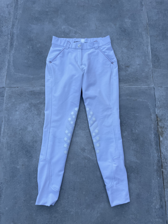 Pantalon équitation Equithème blanc (36) occasion