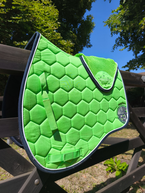 Tapis de selle Felix Bühler vert (cheval) occasion