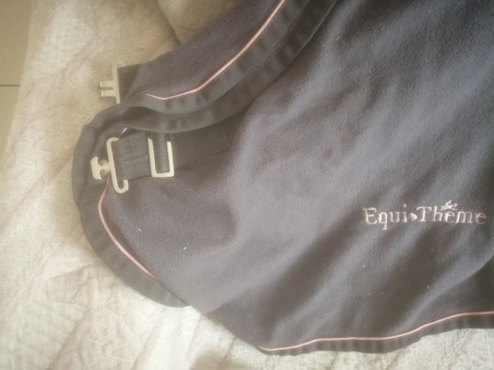 Chemise Equithème polaire gris 135 cm occasion