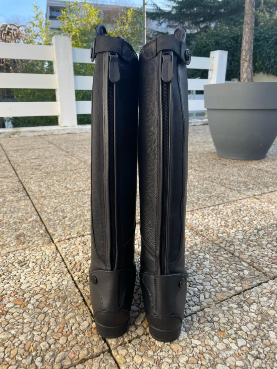 Bottes équitation Equithème my primera cuir (39) neuf occasion