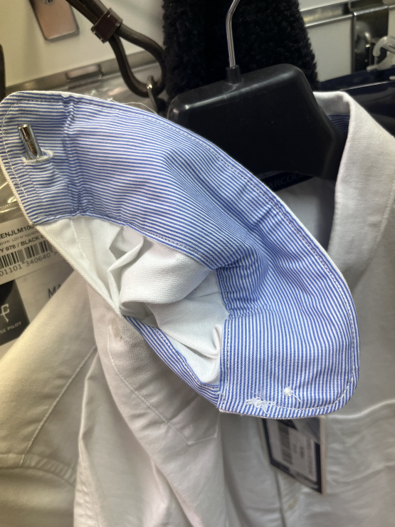 Chemise concours Harcour blanc (S) neuf occasion