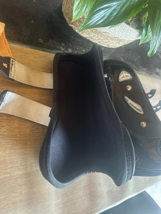 Guêtres Veredus Carbon gel noir (cheval) occasion