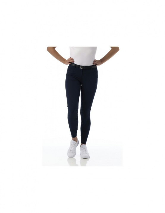 Pantalon équitation Equithème micro bleu (38) neuf occasion