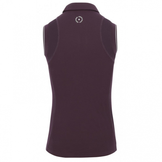 Polo Equitheme Sarah prune (M) neuf occasion