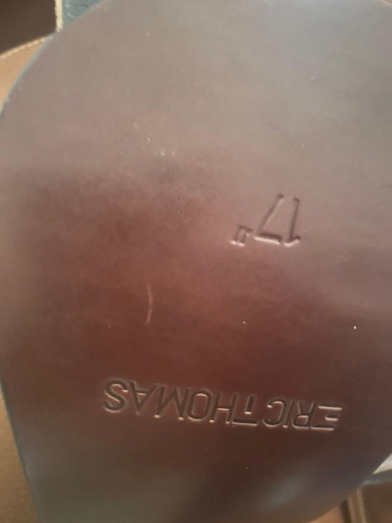 Selle mixte Eric Thomas 17,5 pouces (2023) occasion