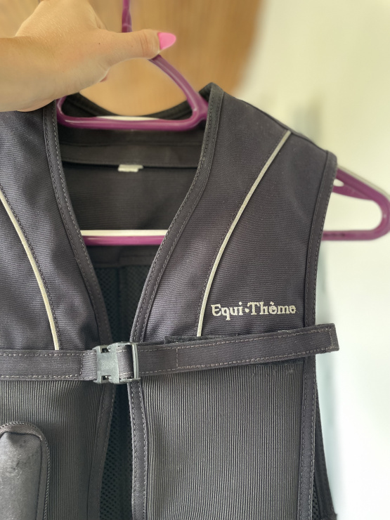 Gilet airbag cavalier Equithème (enfant L) occasion