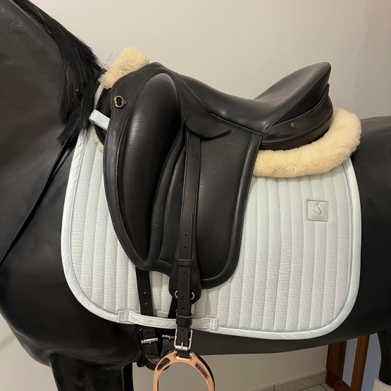 Selle dressage Gaston Mercier 17,5 pouces (2022) occasion Selle dressage Gaston Mercier 17,5 pouces (2022) occasion