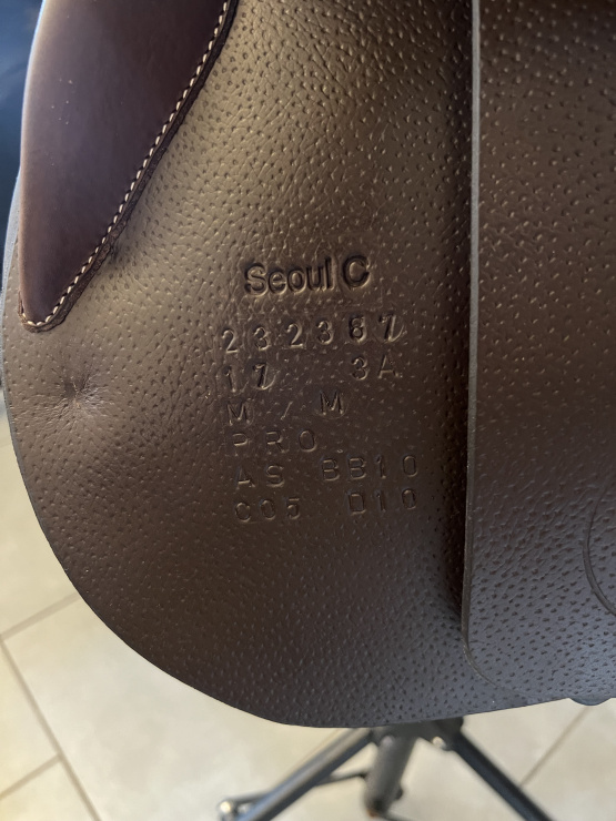 Selle obstacle Forestier Séoul 17 pouces (2023) occasion