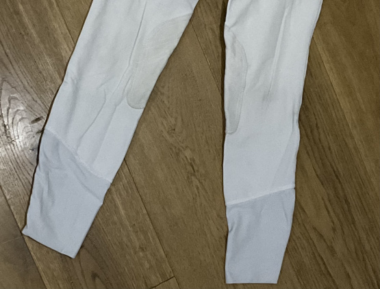 Pantalon Fouganza blanc occasion