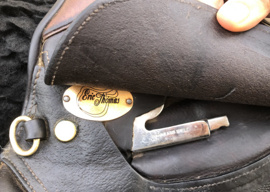 Selle mixte Éric Thomas 17,5 pouces occasion