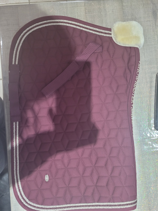 Tapis de selle Showmaster rose occasion