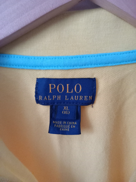Polo Ralph Lauren jaune (16 ans) occasion