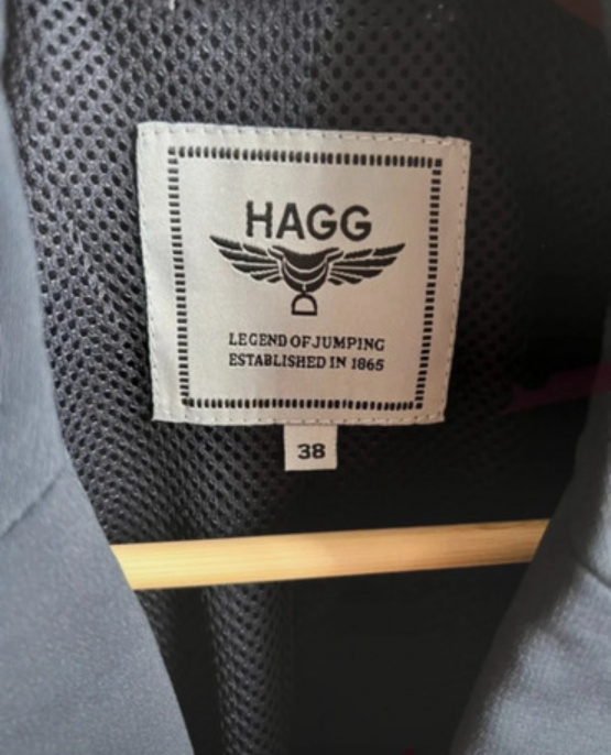 Veste concours Haggs bleu (36) neuf occasion Veste concours Haggs bleu (36) neuf occasion