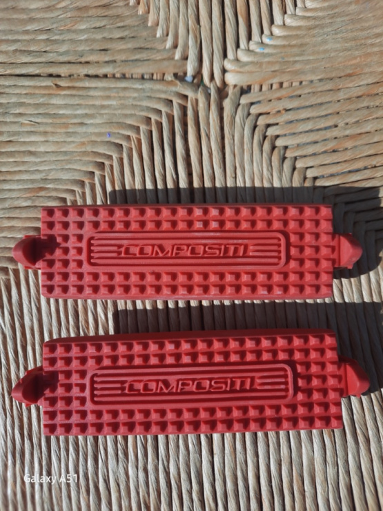Semelles étriers Compositi rouge occasion