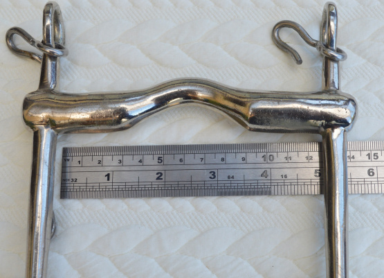 Mors de bride l’hotte en inox 125 mm occasion