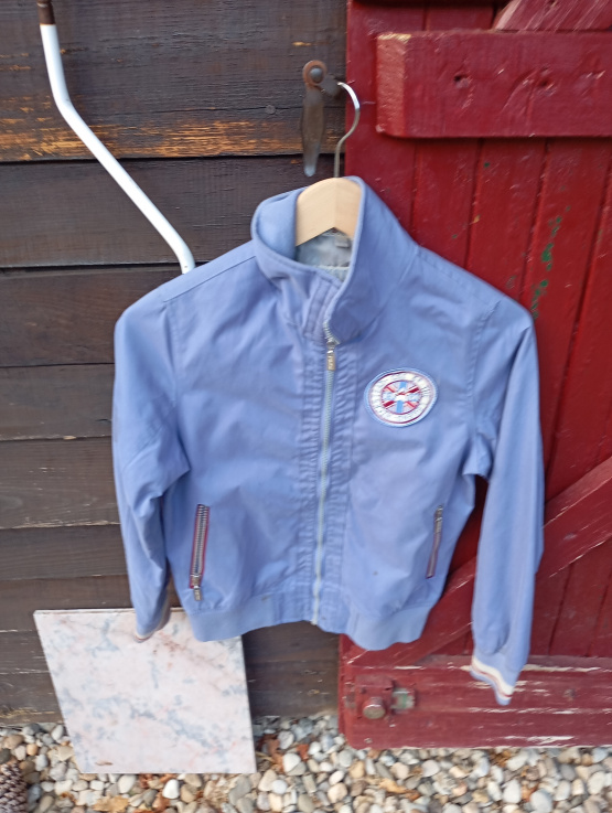 Blouson Fouganza bleu (14 ans) occasion